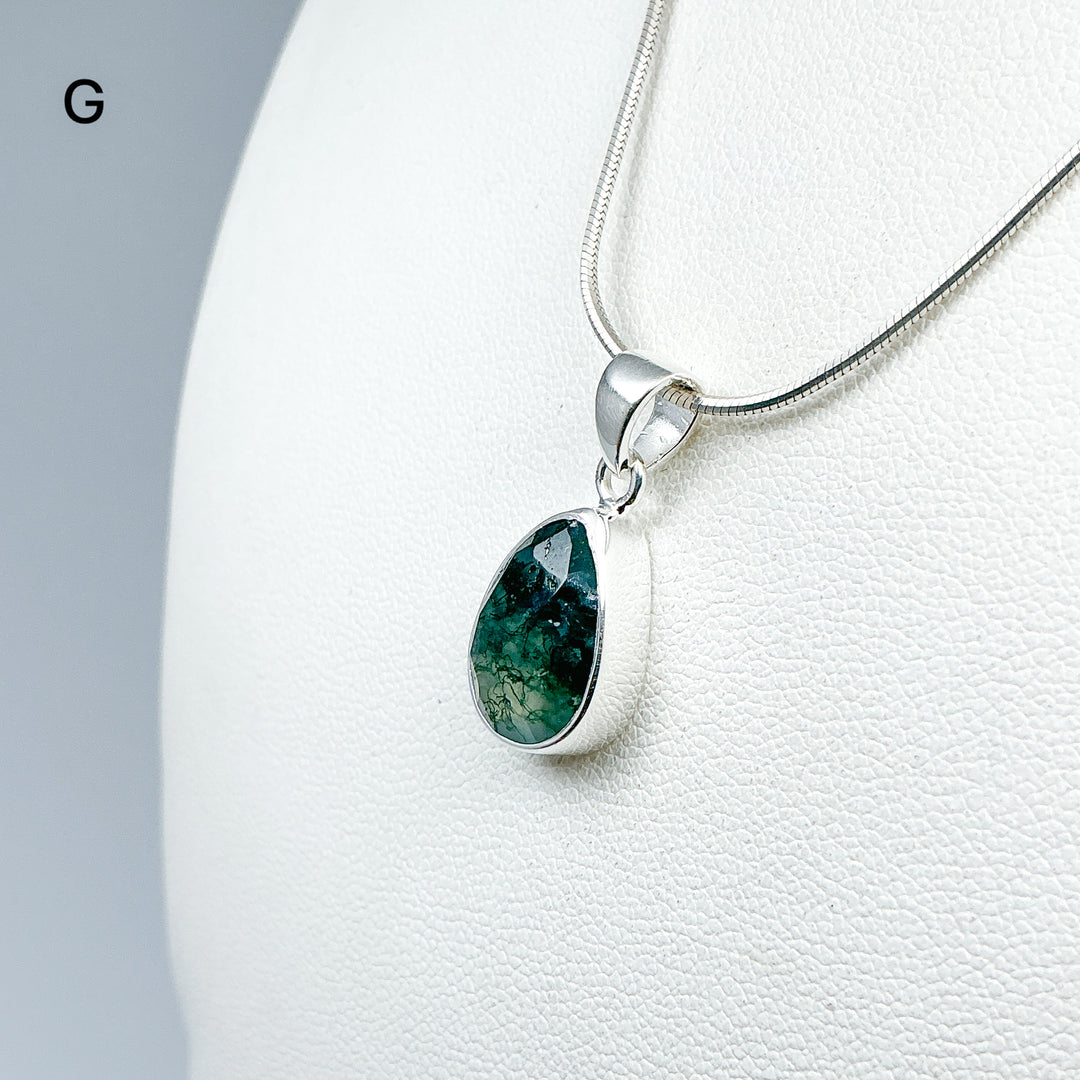 Moss Agate Pendant-Rocks and Gems Canada