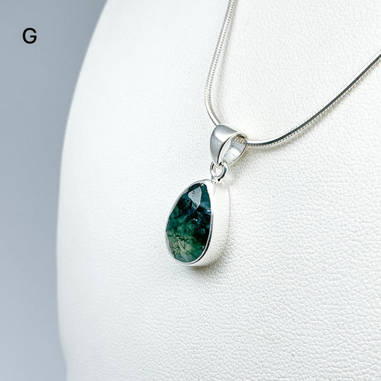 Moss Agate Pendant-Rocks and Gems Canada