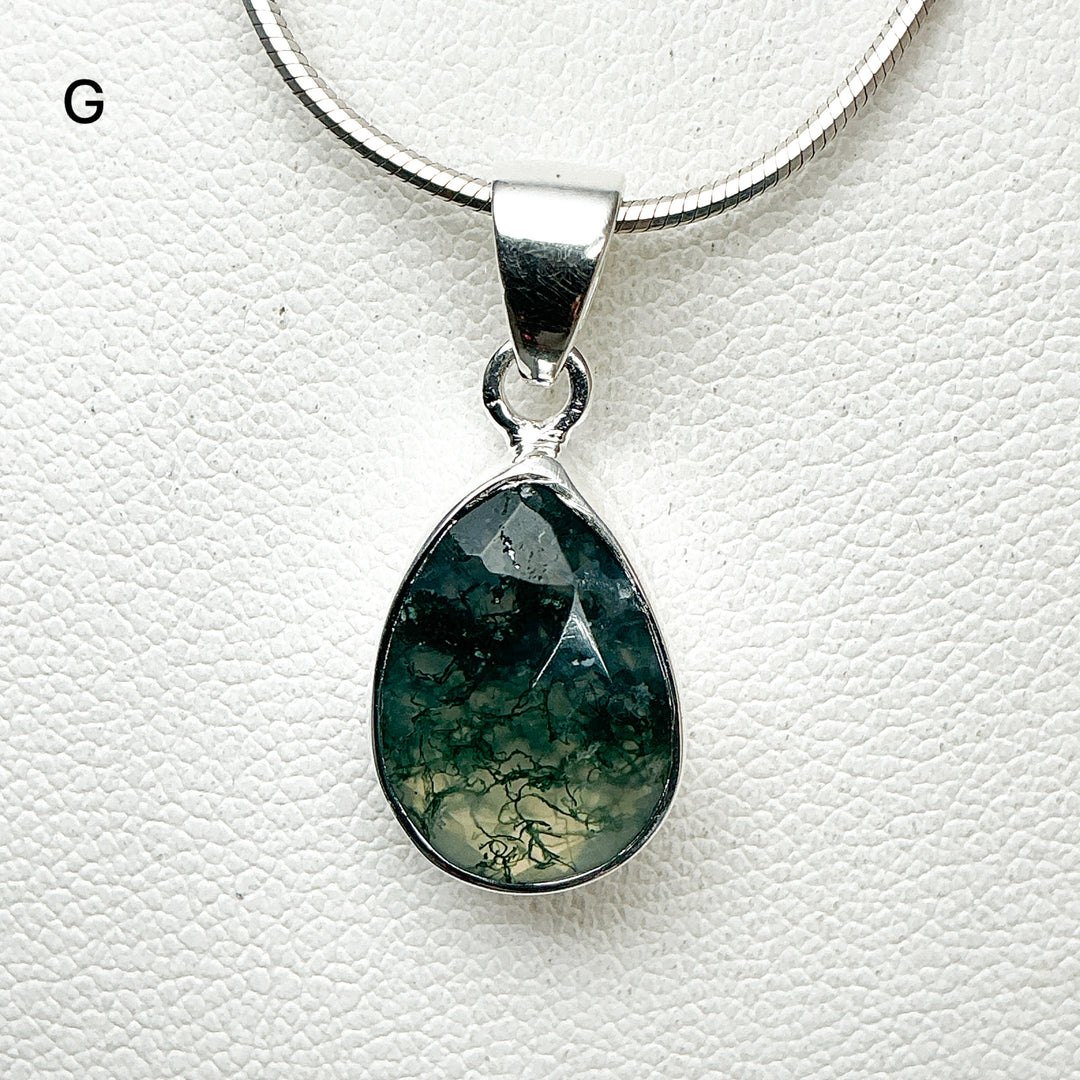 Moss Agate Pendant-Rocks and Gems Canada