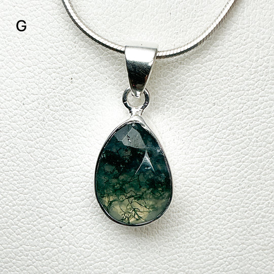Moss Agate Pendant-Rocks and Gems Canada