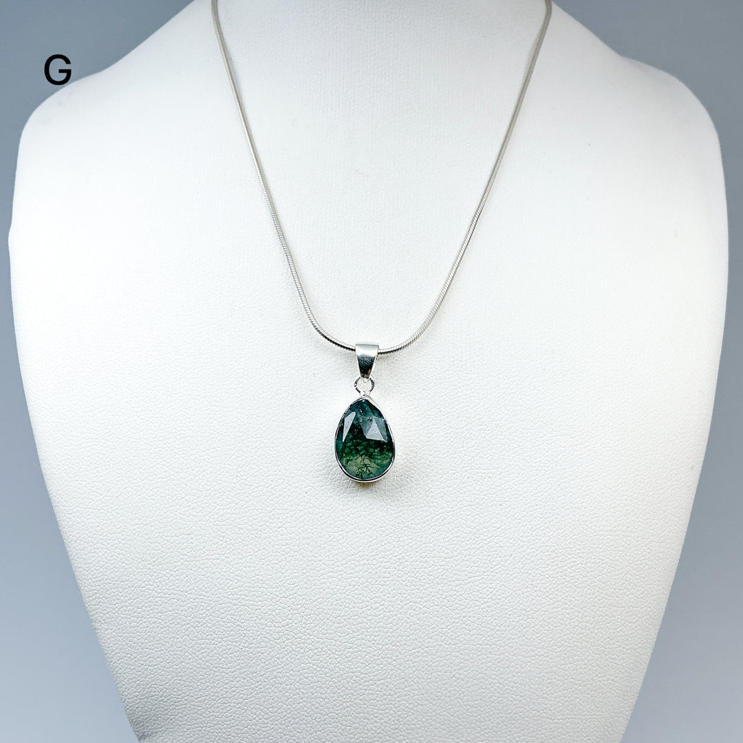 Moss Agate Pendant-Rocks and Gems Canada