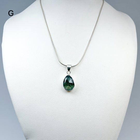 Moss Agate Pendant-Rocks and Gems Canada