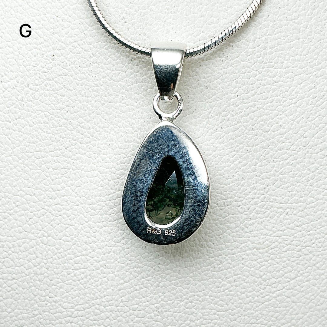 Moss Agate Pendant-Rocks and Gems Canada