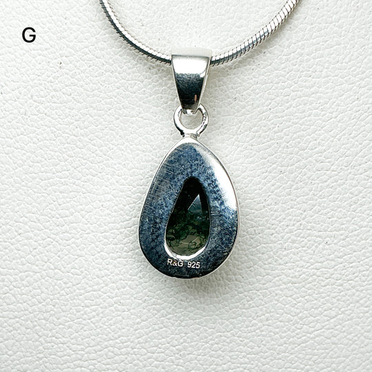 Moss Agate Pendant-Rocks and Gems Canada