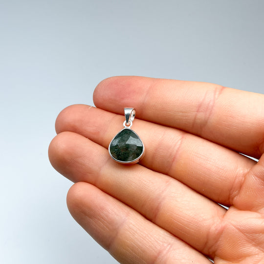 Moss Agate Pendant-Rocks and Gems Canada
