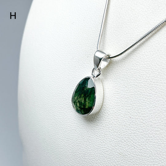 Moss Agate Pendant-Rocks and Gems Canada