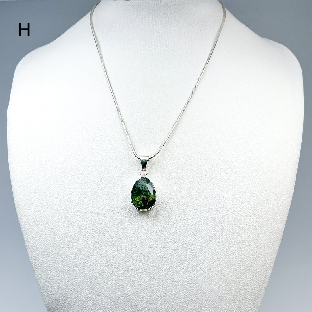 Moss Agate Pendant-Rocks and Gems Canada