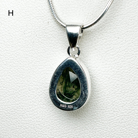 Moss Agate Pendant-Rocks and Gems Canada