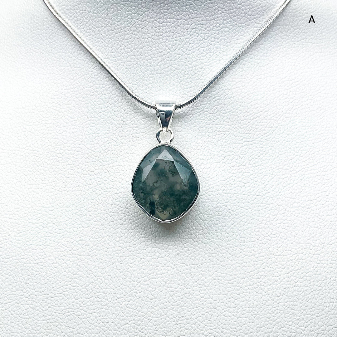 Moss Agate Pendant-Rocks and Gems Canada
