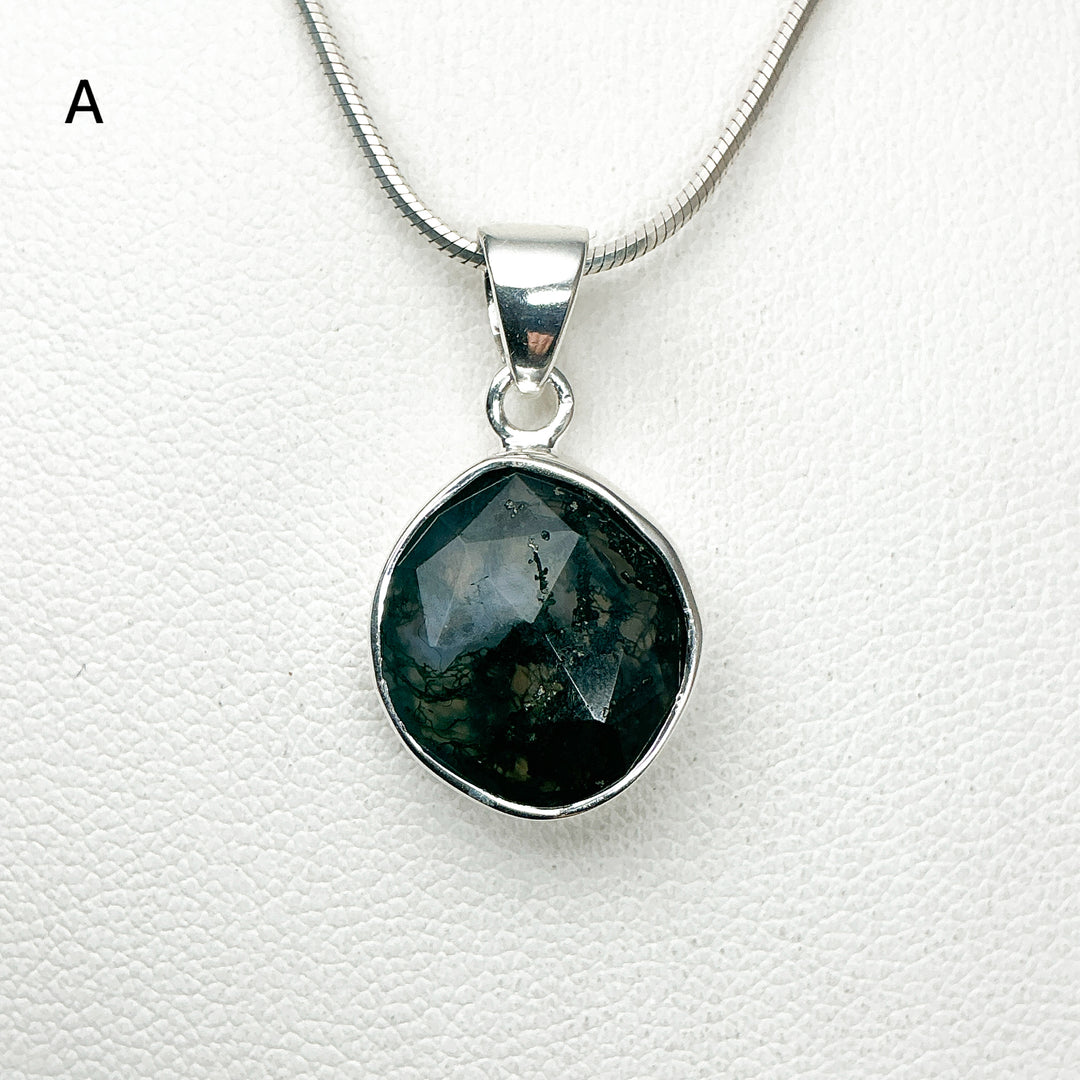 Moss Agate Pendant-Rocks and Gems Canada