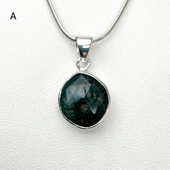 Moss Agate Pendant-Rocks and Gems Canada