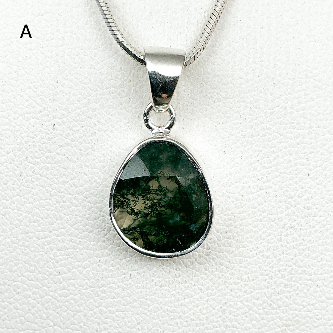 Moss Agate Pendant-Rocks and Gems Canada