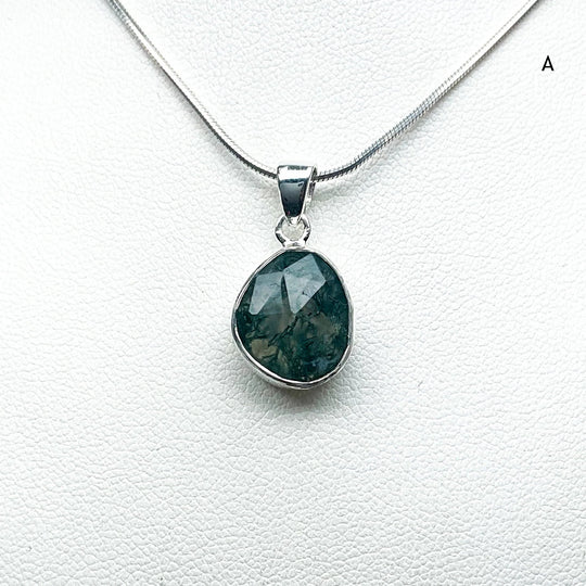 Moss Agate Pendant-Rocks and Gems Canada