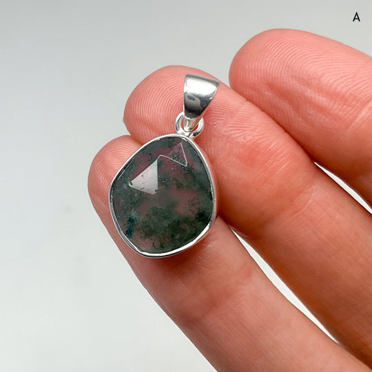 Moss Agate Pendant-Rocks and Gems Canada