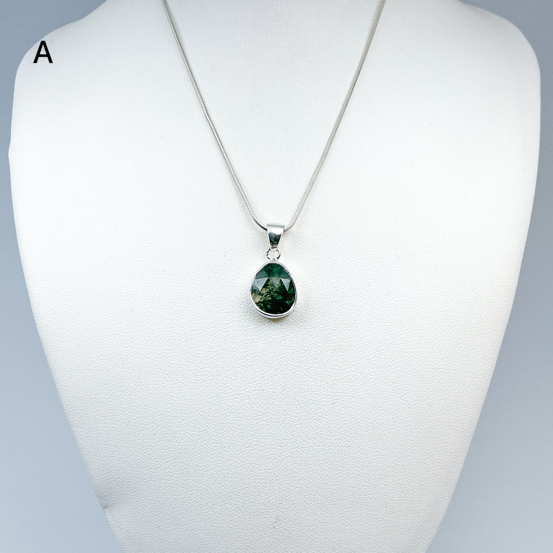 Moss Agate Pendant-Rocks and Gems Canada