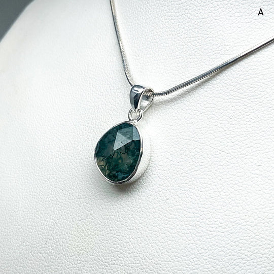 Moss Agate Pendant-Rocks and Gems Canada