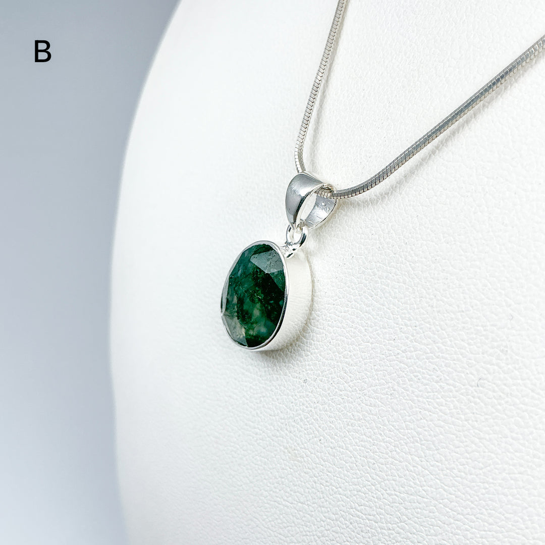 Moss Agate Pendant-Rocks and Gems Canada