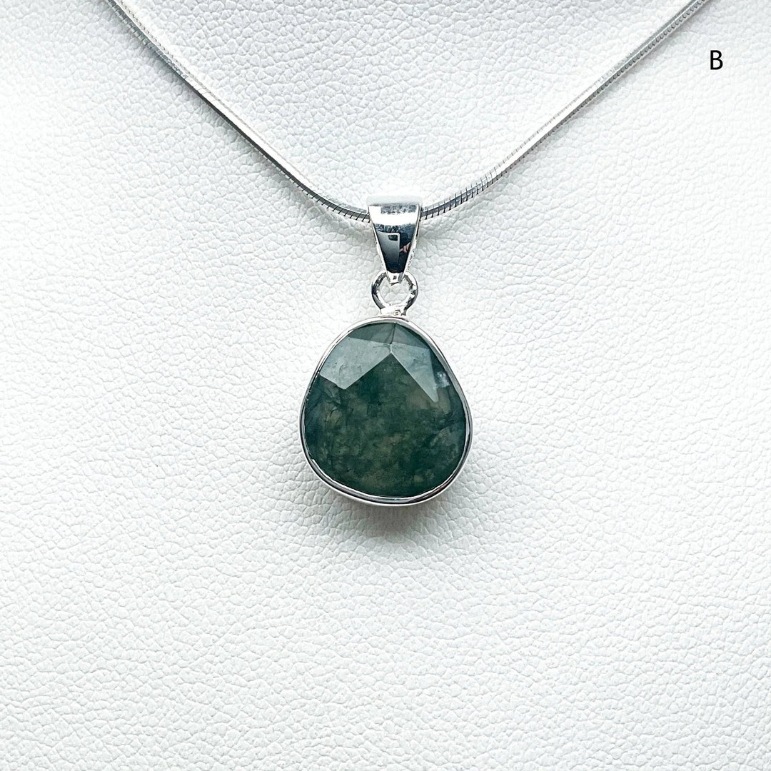 Moss Agate Pendant-Rocks and Gems Canada