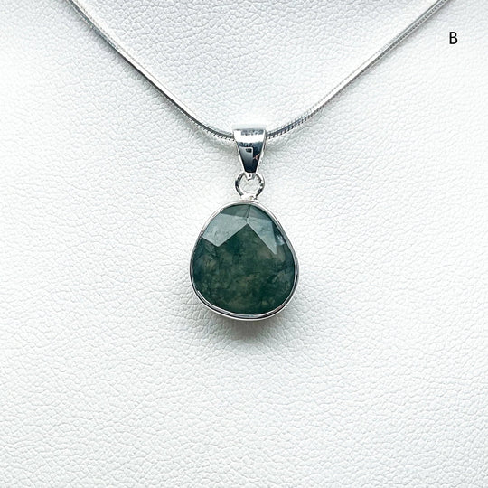 Moss Agate Pendant-Rocks and Gems Canada