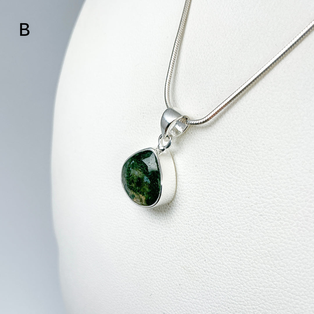 Moss Agate Pendant-Rocks and Gems Canada