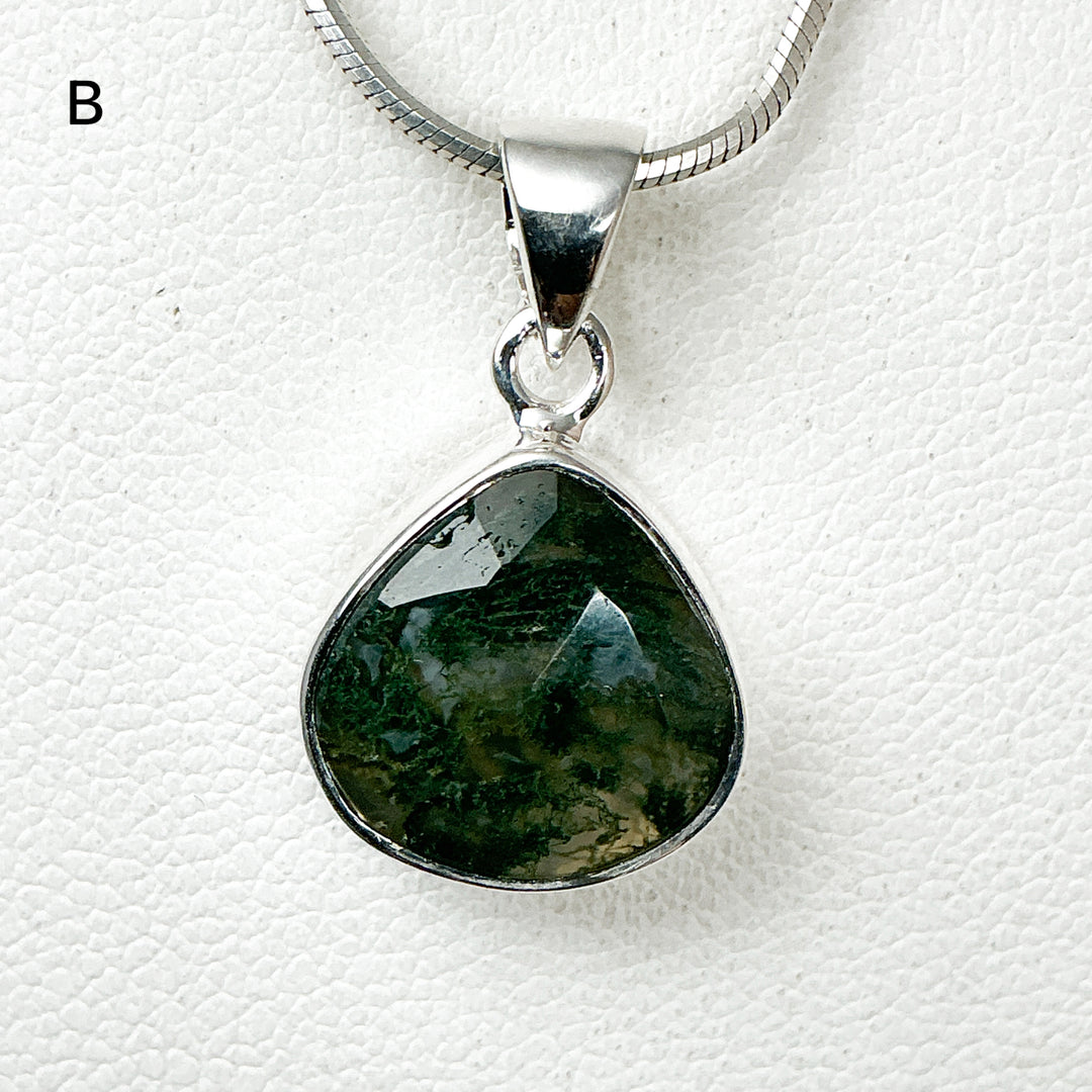 Moss Agate Pendant-Rocks and Gems Canada