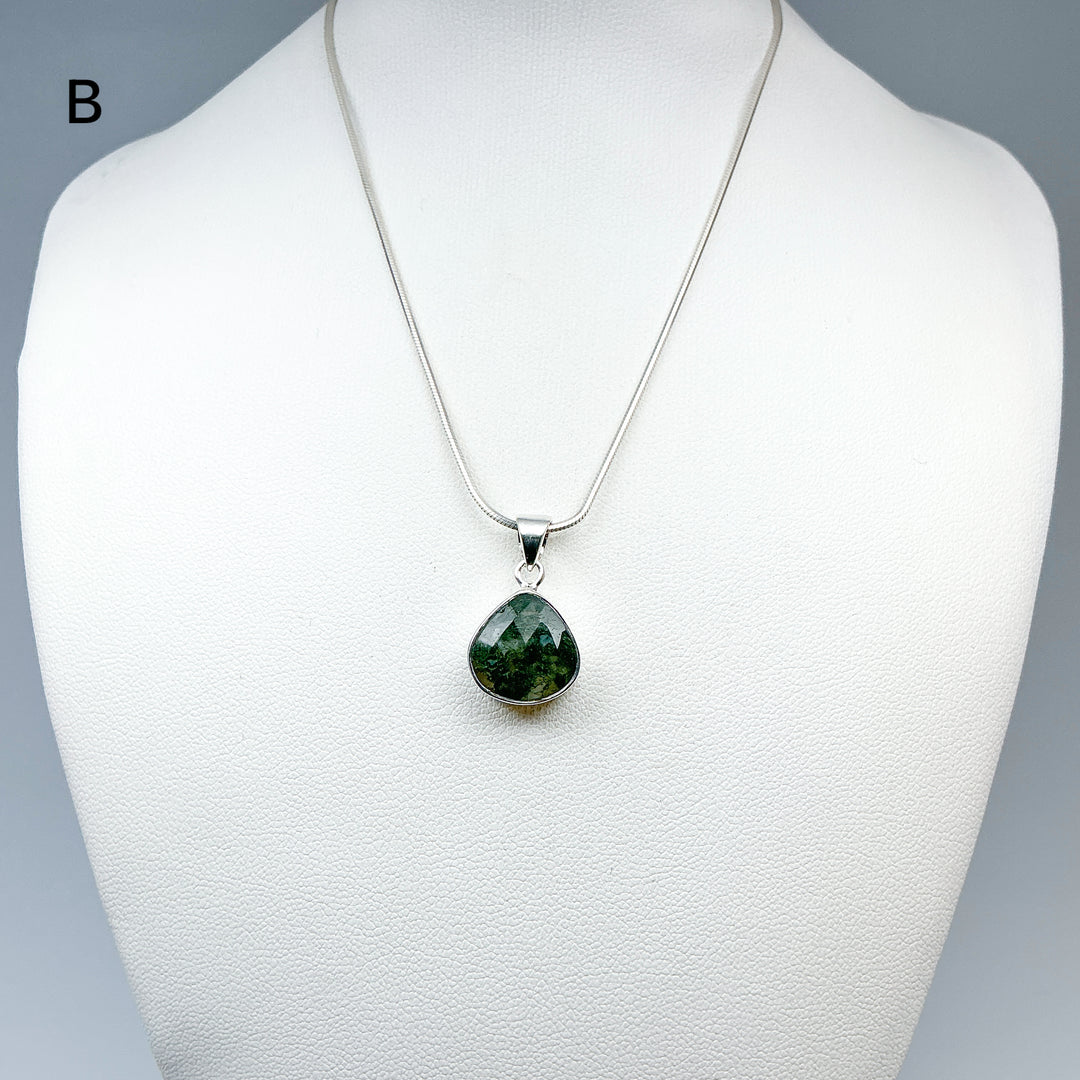Moss Agate Pendant-Rocks and Gems Canada