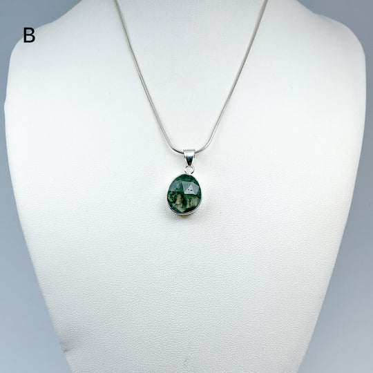 Moss Agate Pendant-Rocks and Gems Canada