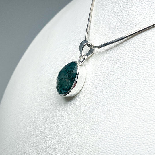 Moss Agate Pendant-Rocks and Gems Canada