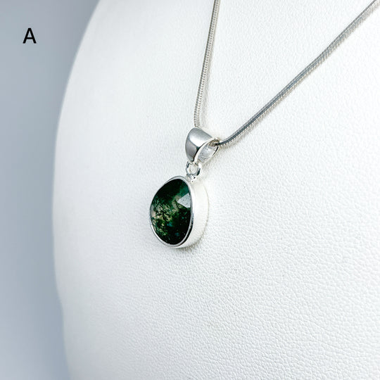 Moss Agate Pendant-Rocks and Gems Canada