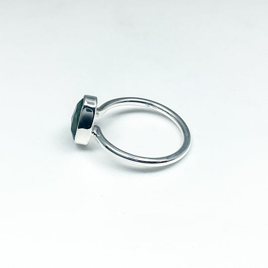 Moss Agate Ring-Rocks and Gems Canada