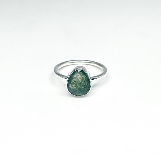 Moss Agate Ring-Rocks and Gems Canada
