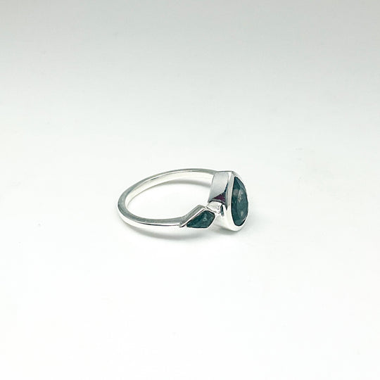 Moss Agate Ring-Rocks and Gems Canada