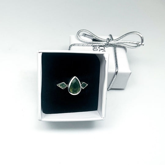 Moss Agate Ring-Rocks and Gems Canada
