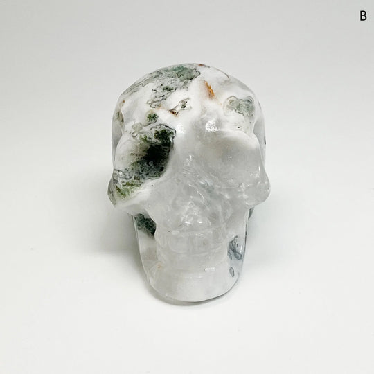 Moss Agate Skulls - Rocks and Gems Canada
