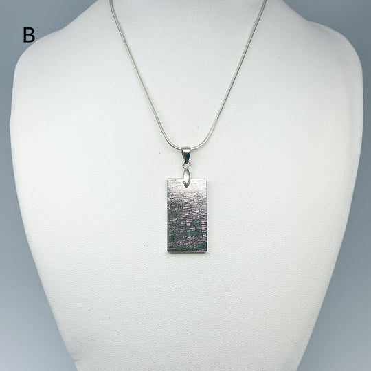 Muonionalusta Meteorite Pendant-Rocks and Gems Canada