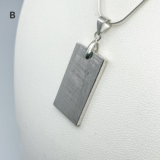 Muonionalusta Meteorite Pendant-Rocks and Gems Canada