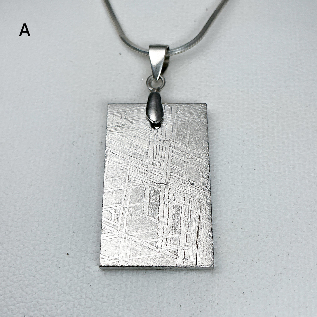 Muonionalusta Meteorite Pendant-Rocks and Gems Canada