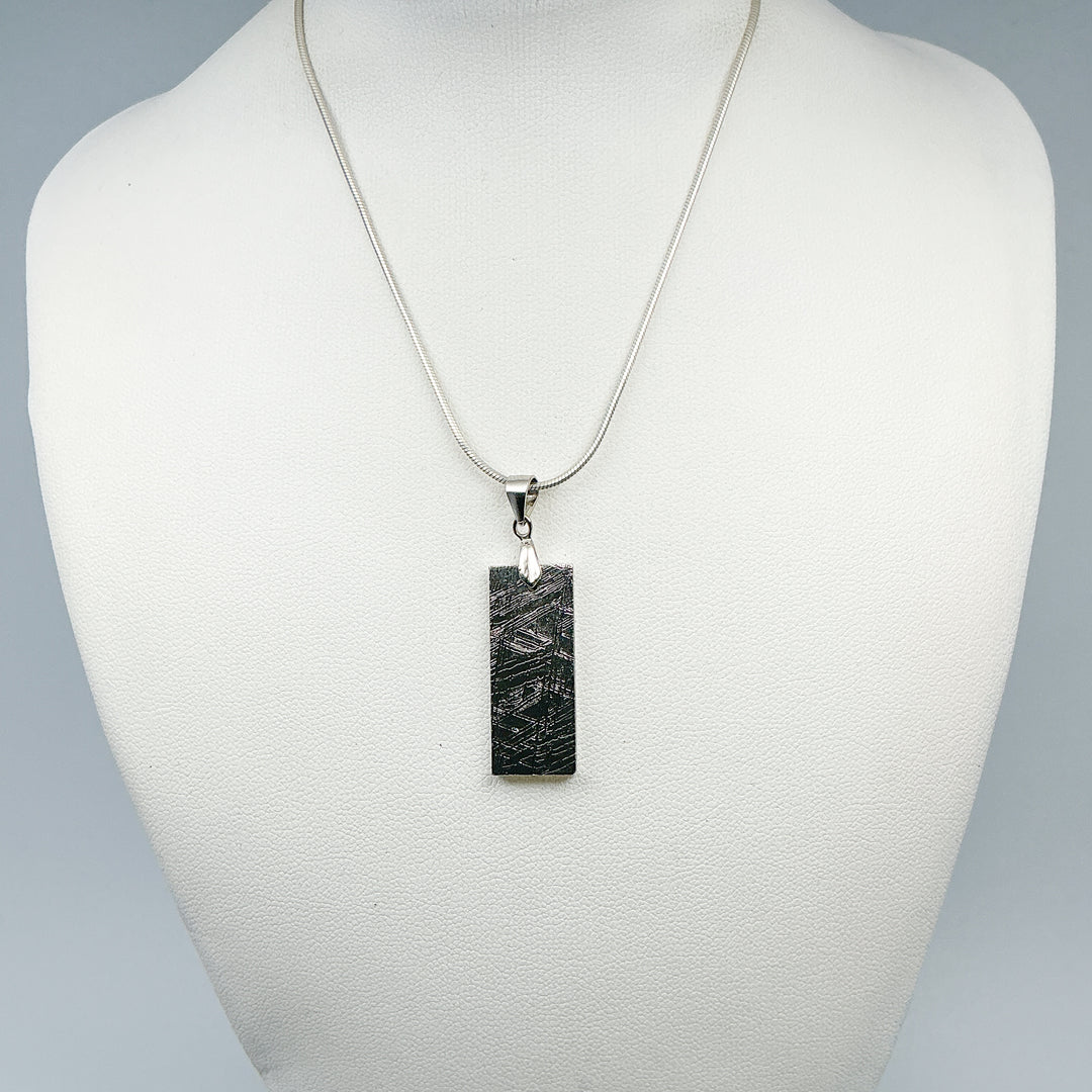 Muonionalusta Meteorite Pendant-Rocks and Gems Canada