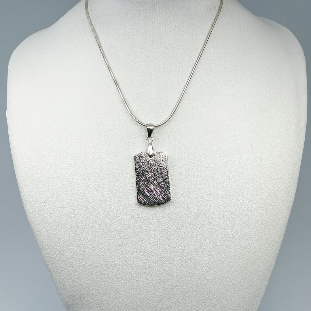Muonionalusta Meteorite Pendant-Rocks and Gems Canada