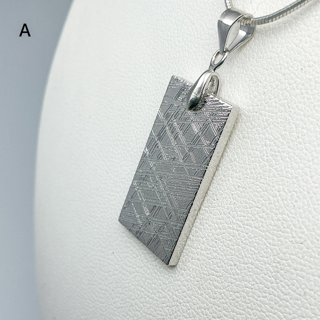 Muonionalusta Meteorite Pendant-Rocks and Gems Canada