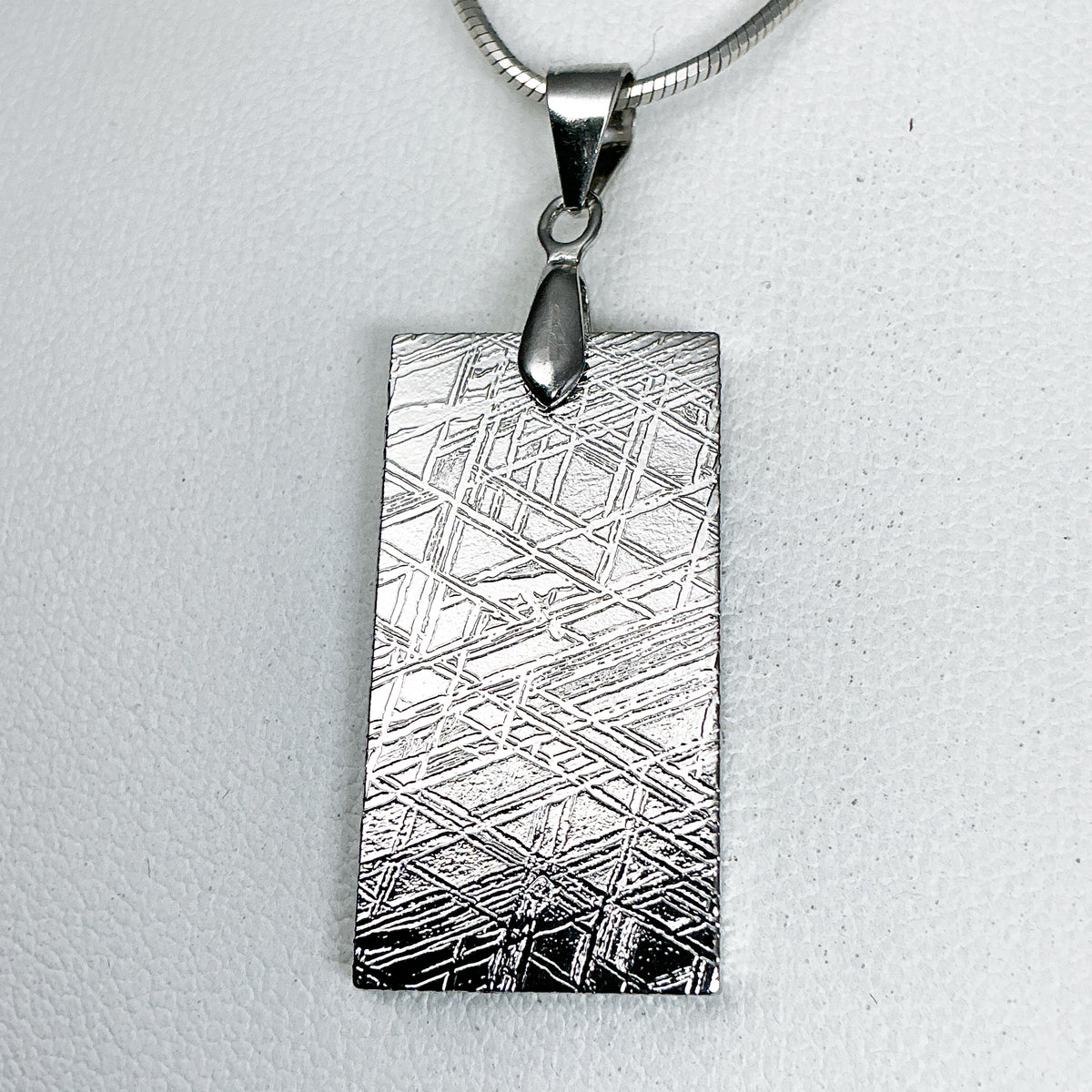 Muonionalusta Meteorite Pendant-Rocks and Gems Canada