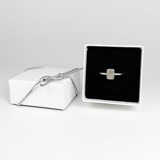 Muonionalusta Meteorite Ring-Rocks and Gems Canada