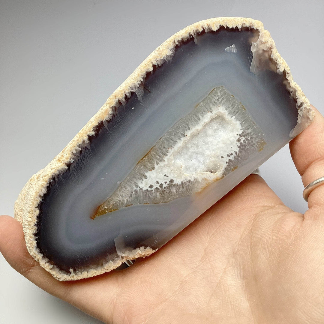 Natural Agate Geode-Rocks and Gems Canada