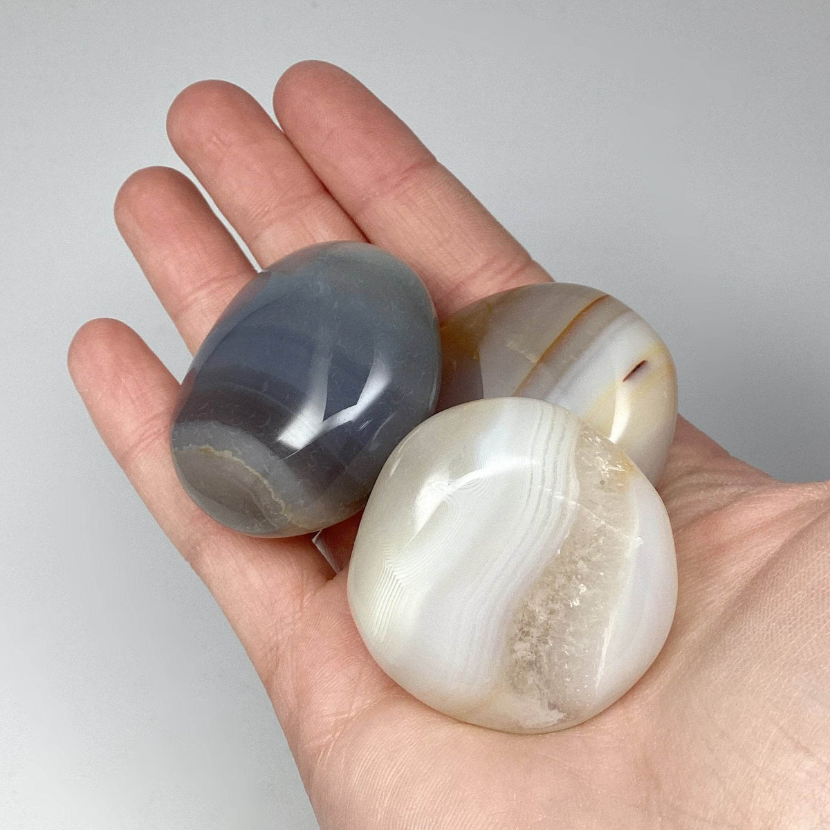 Natural Agate Tumble-Rocks and Gems Canada