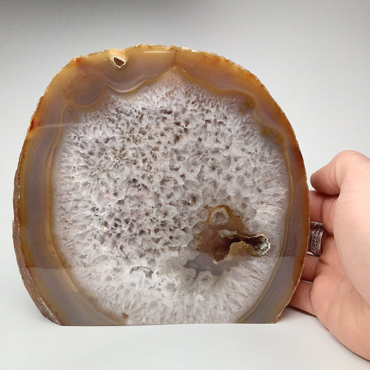 Natural Agate Geode - Rocks and Gems Canada