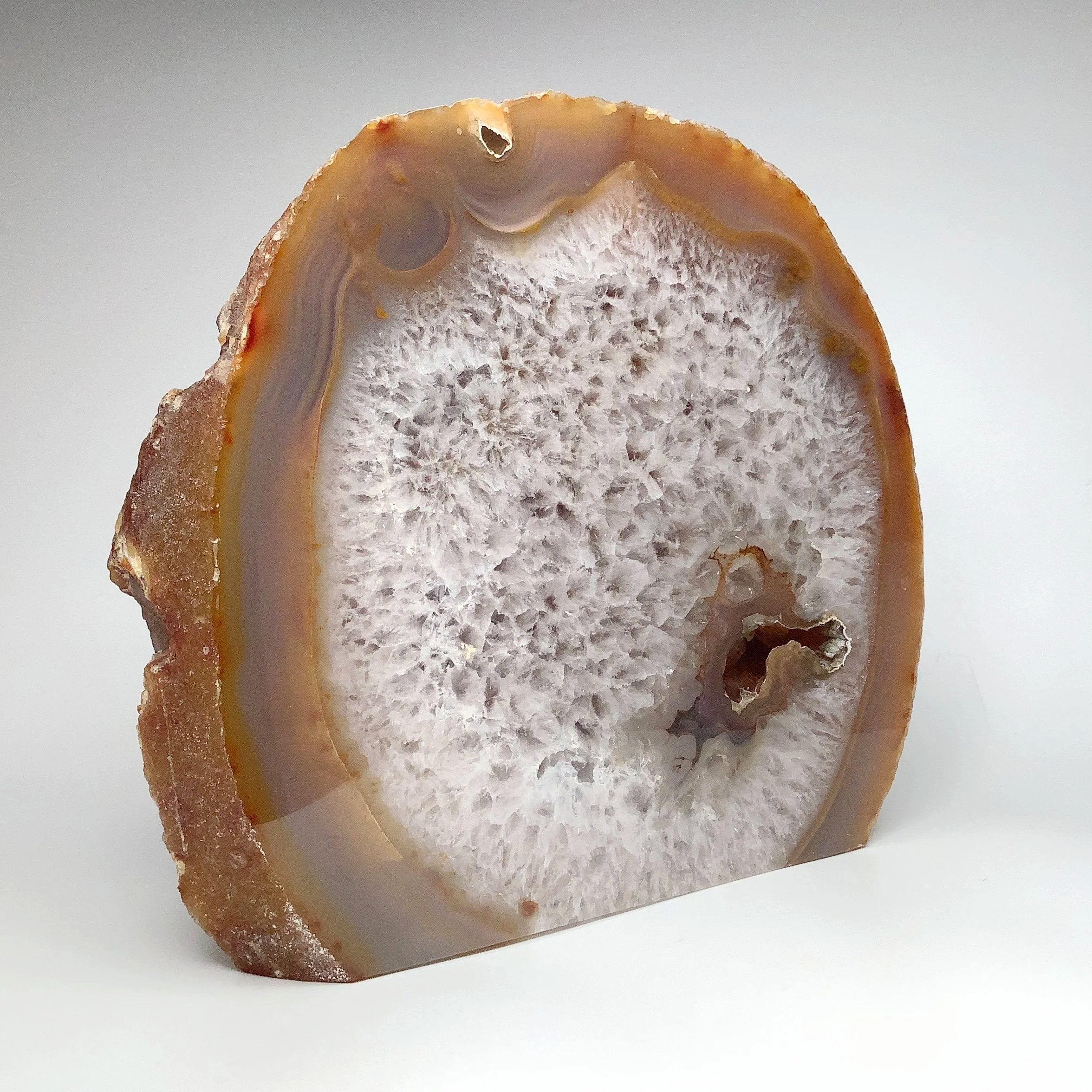 Natural Agate Geode - Rocks and Gems Canada