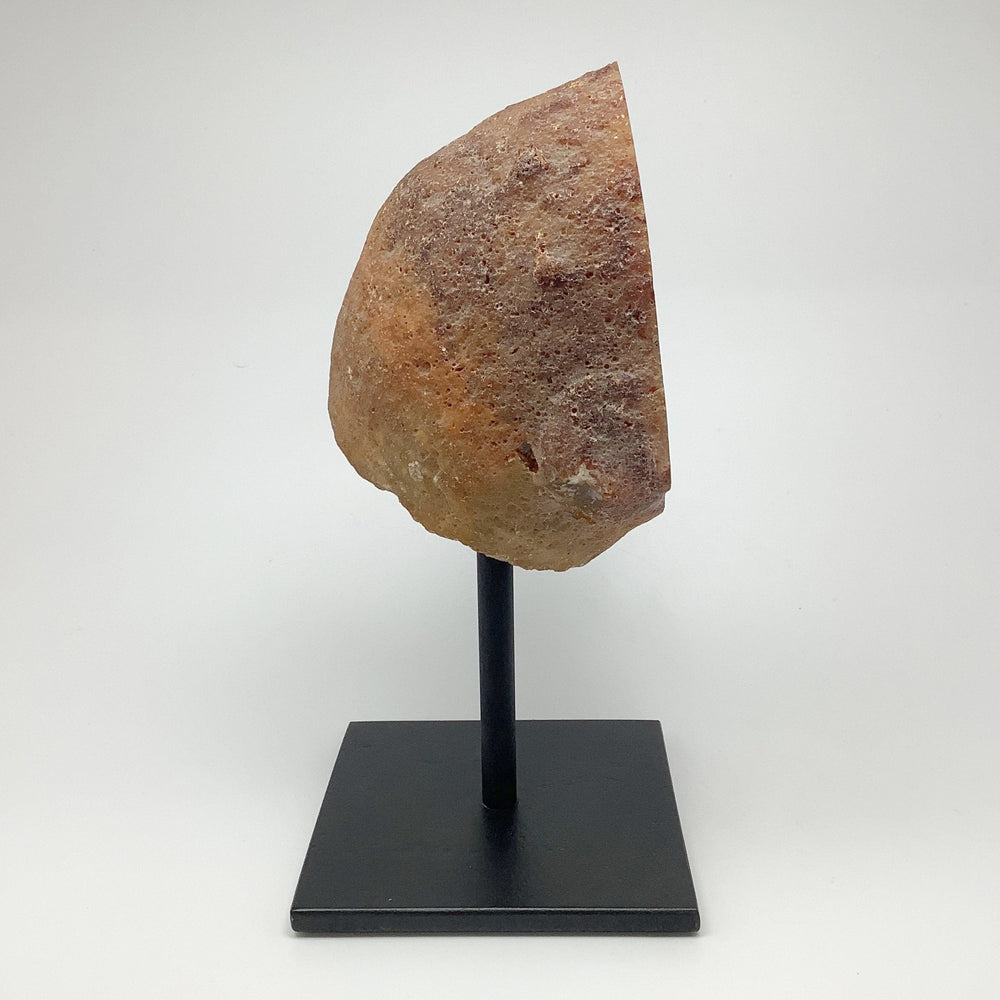 Natural Agate Geode on Stand