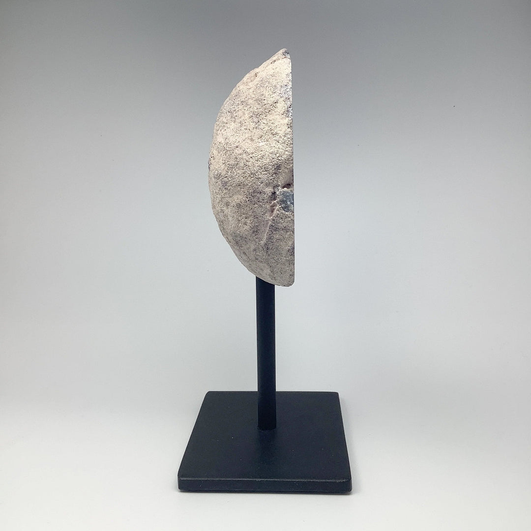 Natural Agate Geode on Stand - Rocks and Gems Canada