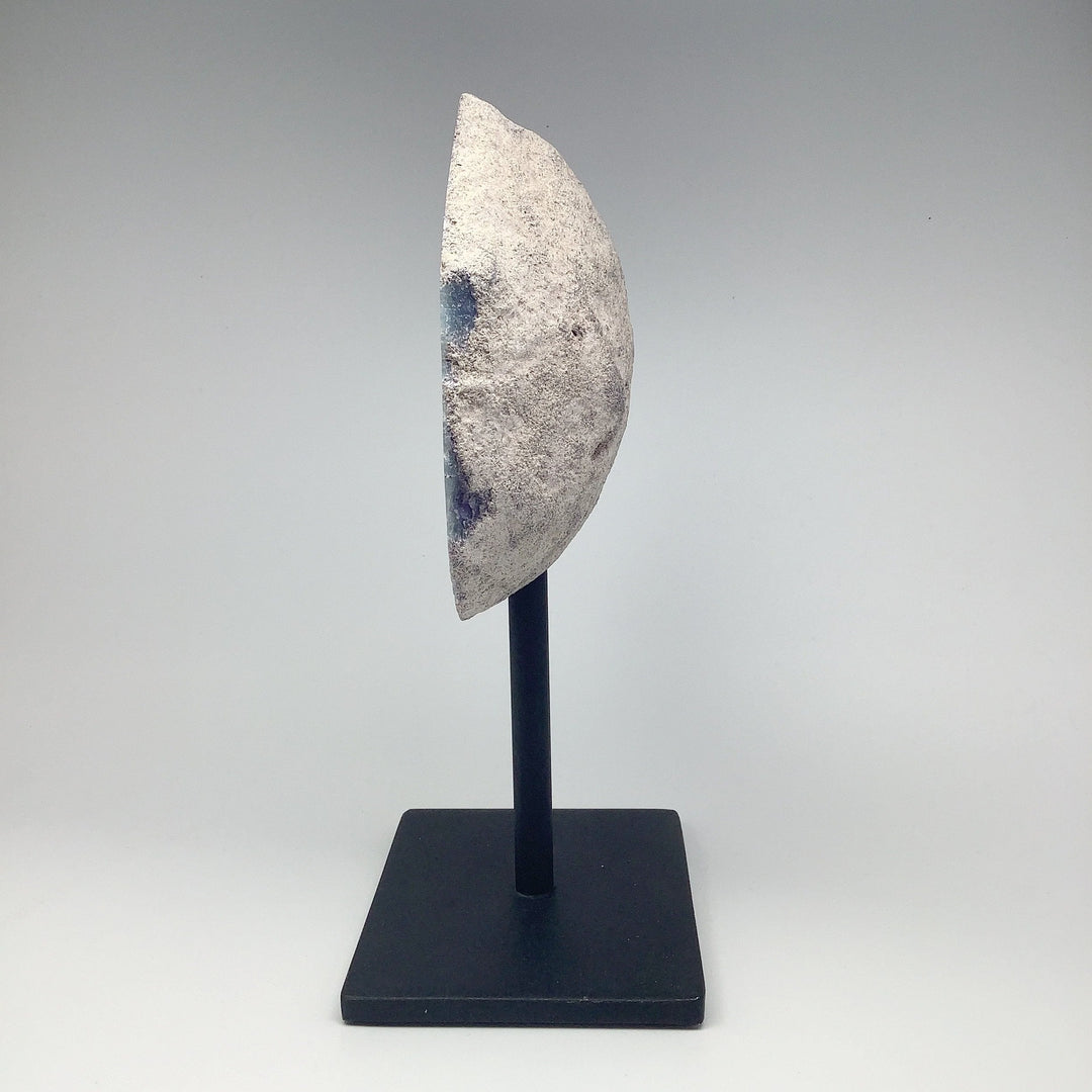 Natural Agate Geode on Stand - Rocks and Gems Canada