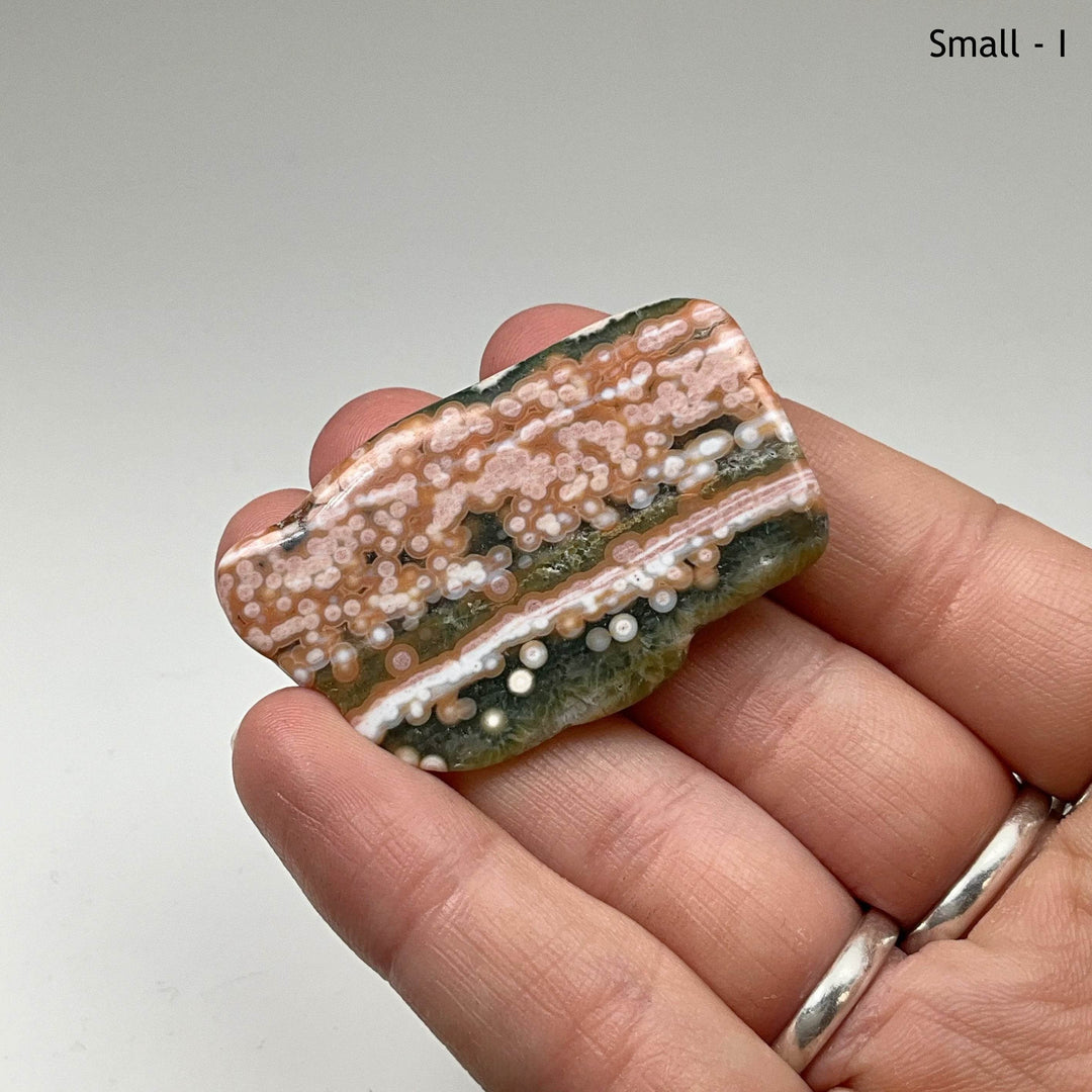 Ocean Jasper Tumble-Rocks and Gems Canada